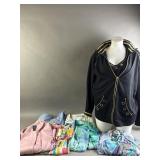Lot of Womenï¿½s Zip Ups and Blouses