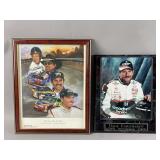 Dale Earnhardt Portrait on Plaque & More