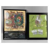 Framed/Signed The Irish Rovers Poster & More