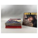 Various Vintage Vinyl Records - Chris David & More