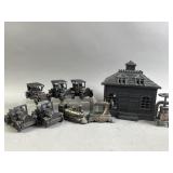 Vtg Miniature Die-Cast Metal Pencil Sharpeners