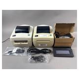 Zebra Thermal Printers (2), Topaz Signature Reader