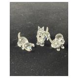 Swarovski Puppy Figurines