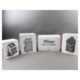Dept. 56 Christmas Village Houses & More W/ Boxes