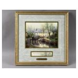 Framed Sunday Outing Print by Thomas Kinkade