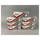 7 Boxes of Lynx Black Cat Max Distance Golf Balls
