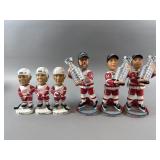 Various Vintage Detroit Red Wings Bobbleheads