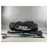 Vintage Steel Golf Club, OGIO Golf Bag and More