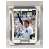 Framed/Signed Miguel Cabrera 3000th Hit