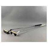 Black Velvet and White Velvet Golf Putters