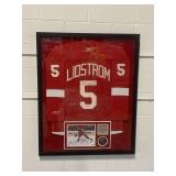 Autographed Nick Lidstrom Jersey, Photo & Puck