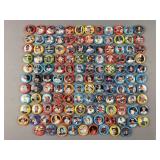 Vintage Baseball Collectible Metal Buttons