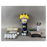 Various Golf Balls, Golf Ball Personalizer & More
