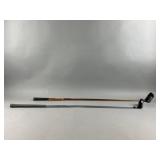 2 Golf Clubs with Graphite Shafts