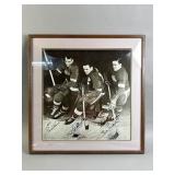 Framed & Signed Red Wings Photograph