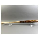 Signed A.J. Hinch Wooden Baseball Bat