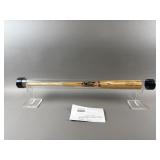 Bob Fella Hall Of Fame Signed Wooden Baseball Bat