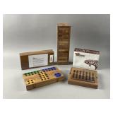 NIB Monkey Pod Games Connect Four & More