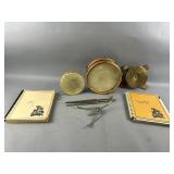 Wooden Marching Drum Set & More