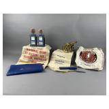 Vintage Fabric Money Bank Money Bags and More