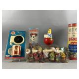 Vintage Snow White Seven Dwarfs Figures & More