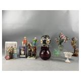 Clown Figurines, Floral Displays, Decor & More