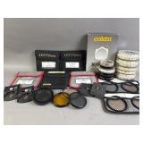 Lot of Camera Lens Filters & More
