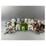Lot of Beanie Babies, Coca-Cola Bears & More