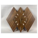 MCM Harris & Mallow Wooden Wall Clock
