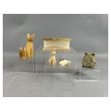 Vintage Alabaster Figurines