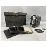 Vintage Graflex Speed Graphic Press Camera & More