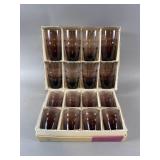 Classic Ripple By Libbey Amethyst Glass Cups