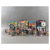 Vintage NIP Marvel Action Figures, Posters & More
