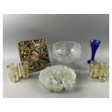 Vtg Lenox Burnished Amber Frame & More