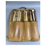 Ms. Perc Brown Drumstick Holder w/ Drumsticks