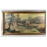Framed/Signed Indian Summer by Peter Hayward