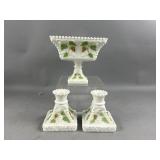 Vtg  Westmore Compote Pedestal Bowl and More