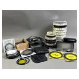Camera Lens Filters & More Photographic Equipment