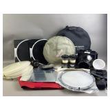 Vtg Photo Lighting Kit and More