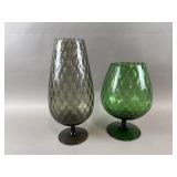MCM Empoli Italian Large Glass Goblets