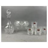 Lot of Lead Crystal Glasses and More