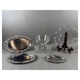Wire Wrapped Serving Trays & Dishes