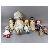 1970s Swiss Miss, Holly Hobbies & More Vtg Dolls