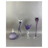 Leon Applebaum Signed Studio Art Glass & More