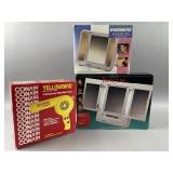 NIB Jerdon Deluxe Lighted Makeup Mirror & More