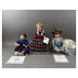 Ashton Drake, Knowles & Alexander Porcelain Dolls