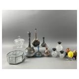 Resin Decorated Art Vases & More