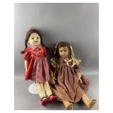 2- Large Vintage Dolls