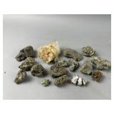 Crystal Cluster, Fools Gold & More Rocks