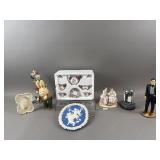 Vtg Victoria Garden China Set, Figurines & More